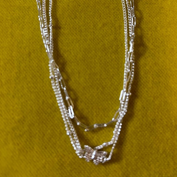 Silver Anklet with Butterfly - Picture 2 of 2